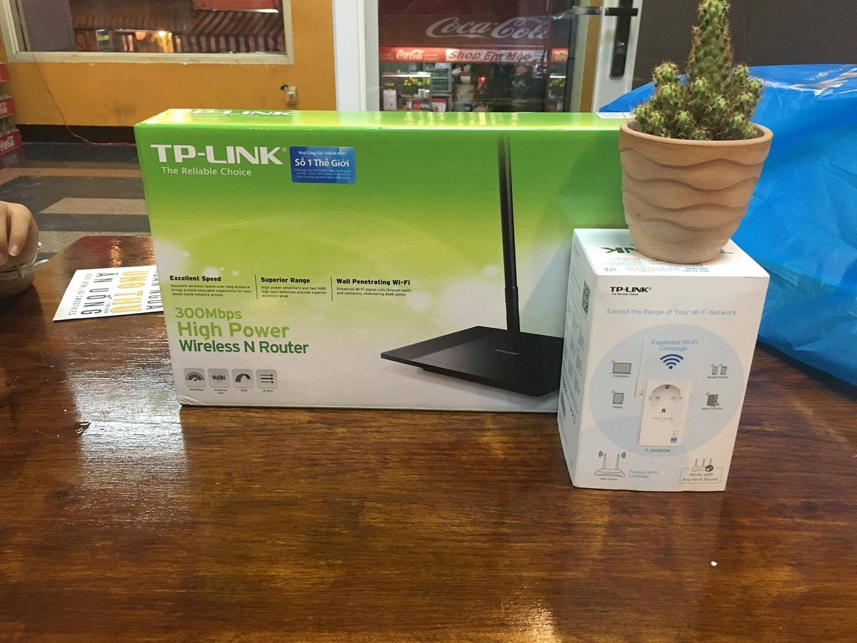 Combo Tp-link wireless and router mới 100% - 3