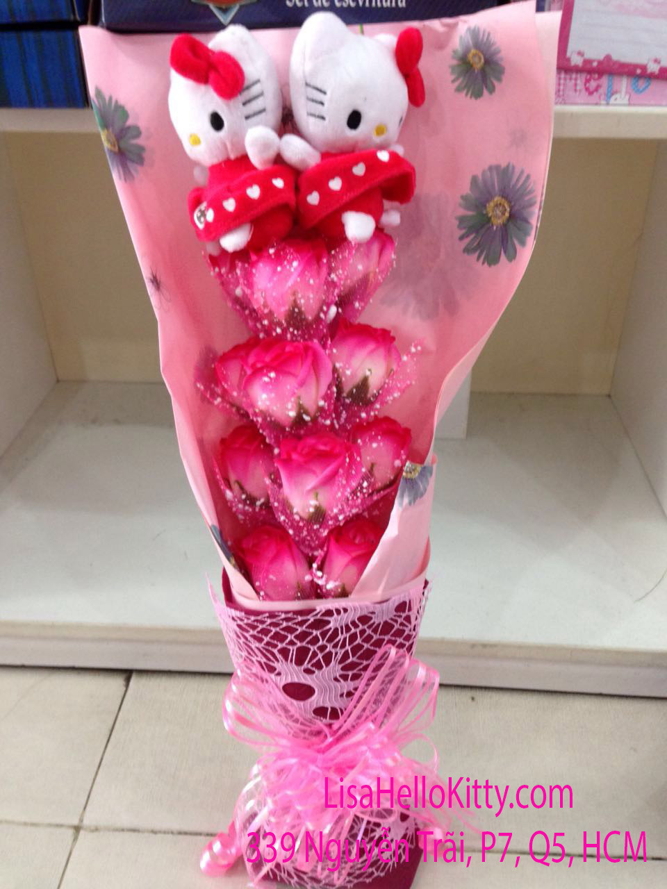 [Shop Lisa Hello Kitty Nguyễn Trãi] Hoa tặng lễ 20 - 10 - 11