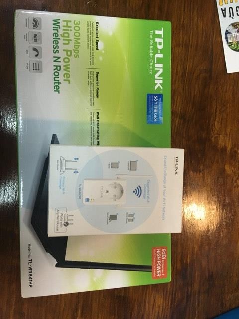 Combo Tp-link wireless and router mới 100% - 2