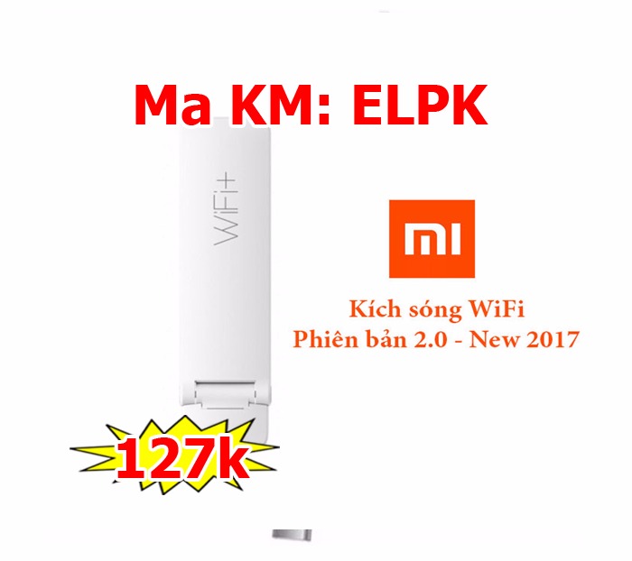 Kích sóng Xiaomi Gen 2 2017 giá chỉ 127k
