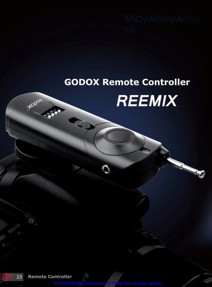 Trigger Godox REEMIX II For mọi loại Camera + event Vui Trung Thu - 5