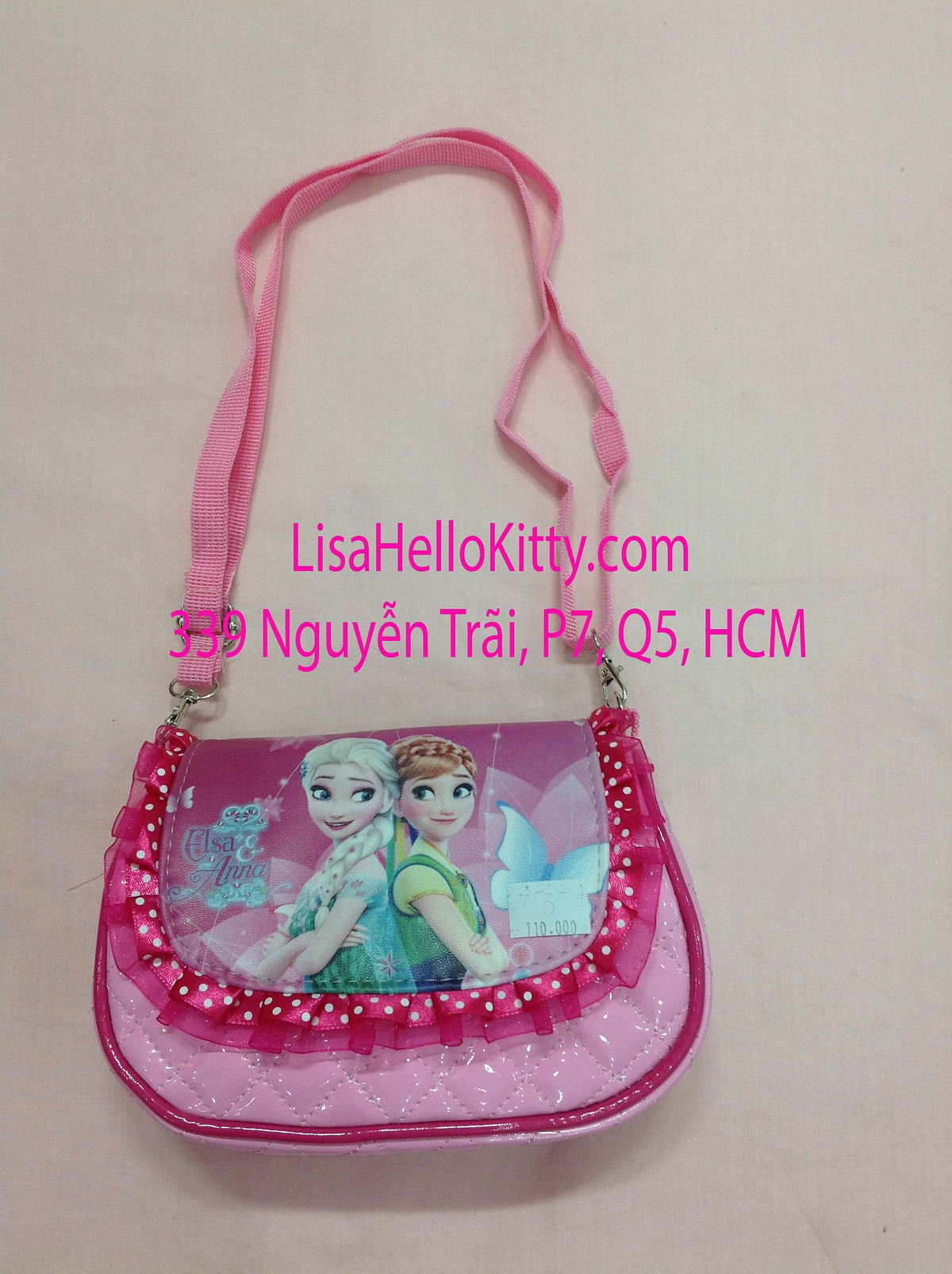Lisa Shop - Túi xách, túi đeo chéo Hello Kitty công chúa Elsa cho bé - 2