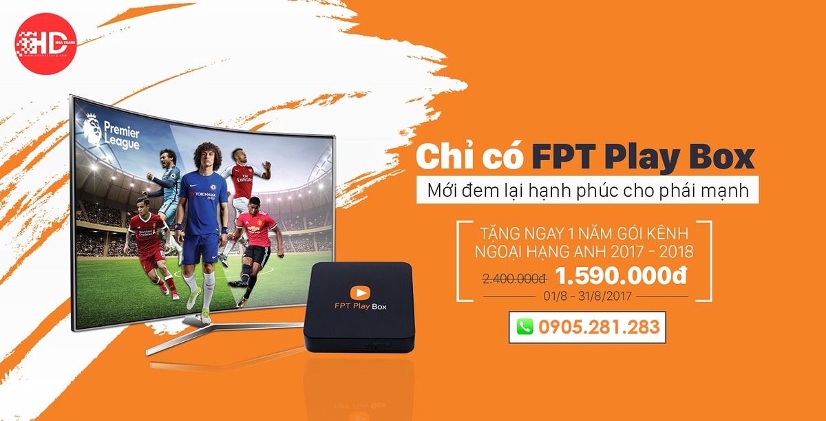 HD Nha Trang phân phối FPT Play Box chính hãng giá tốt nhất
