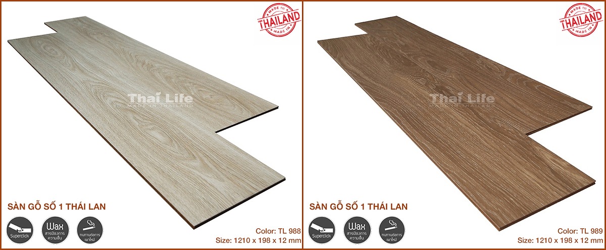 Thailife - Sàn gỗ công nghiệp chịu nước số 1 Thái Lan - 3