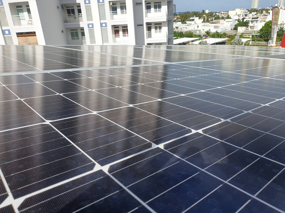Công trình điện mặt trời áp mái 5kw tại Vĩnh Điềm Trung Nha Trang