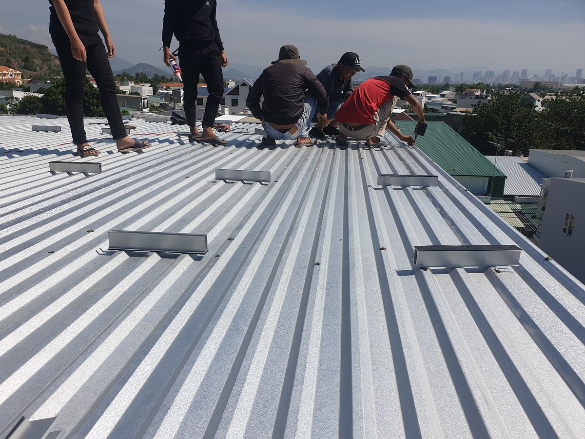 Công trình điện mặt trời áp mái 7kw tại Phước Đồng, thành phố Nha Trang