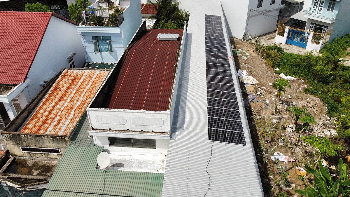 Công trình điện mặt trời 10kwp phòng trọ tại Lương Định của Vĩnh Ngọc, Nha Trang Khánh Hoà