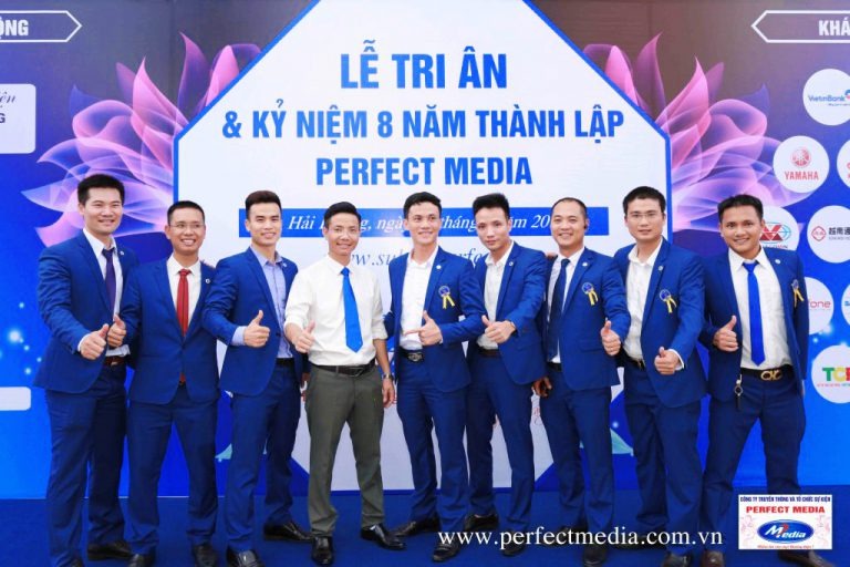 Công ty tổ chức sự kiện Perfect Media là công ty hàng đầu ở các tỉnh miền Bắc
