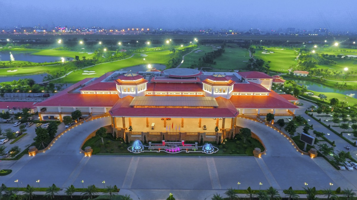 Đây là trung tâm hội nghị kết hợp sân golf đầu tiên tại Việt Nam