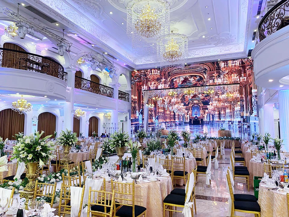Top 13 trung tâm tiệc cưới đẹp ở hà nội